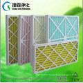 White Paper Frame Pleated Filter Mesh